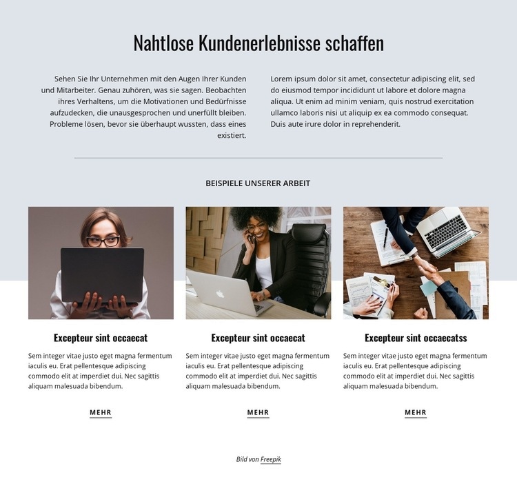 Beratungs- und Planungsstudio HTML Website Builder