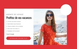 Conception De Site Web Pour Profitez De Vos Vacances