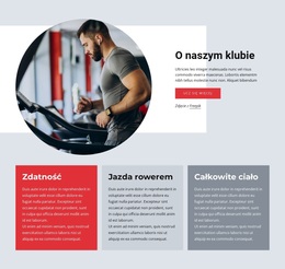 Trening Całego Ciała - Przeciągnij I Upuść Motyw WordPress