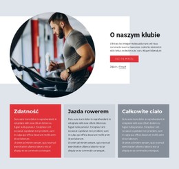 Trening Całego Ciała Szablon Witryny CSS