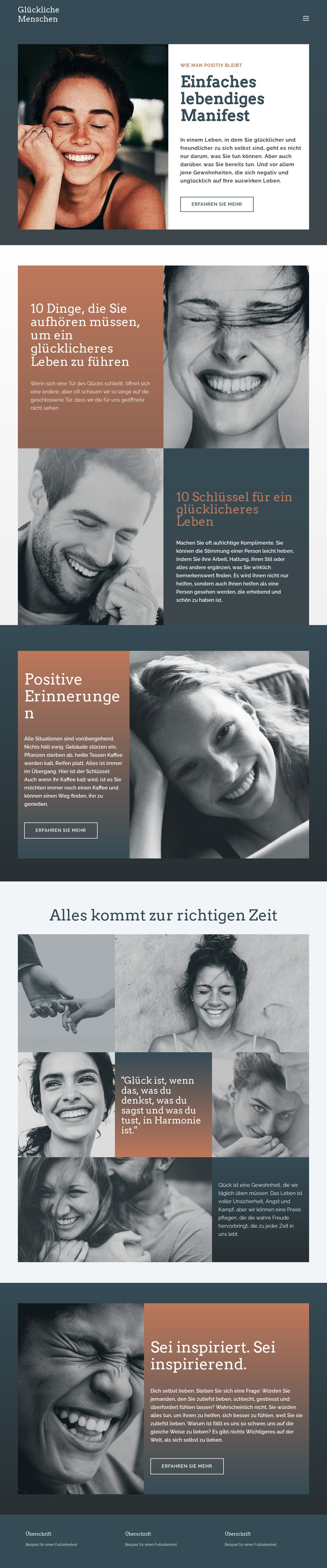 Einfaches Leben WordPress-Theme