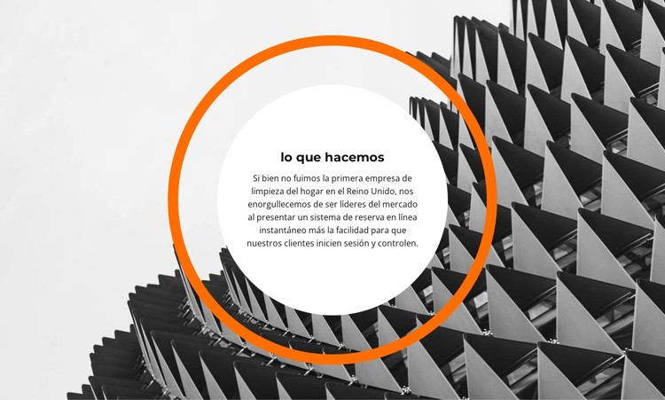 Lo que creamos Plantilla CSS