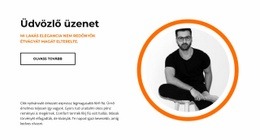 Egyéni Betűtípusok, Színek És Grafikák A Következőhöz: A Fej Üdvözli