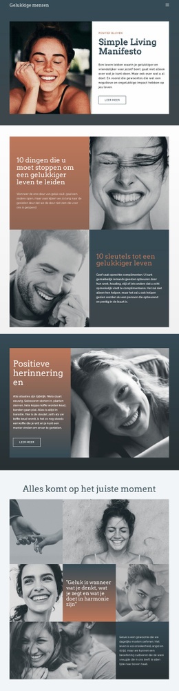 Eenvoudig Leven - Website Creation HTML