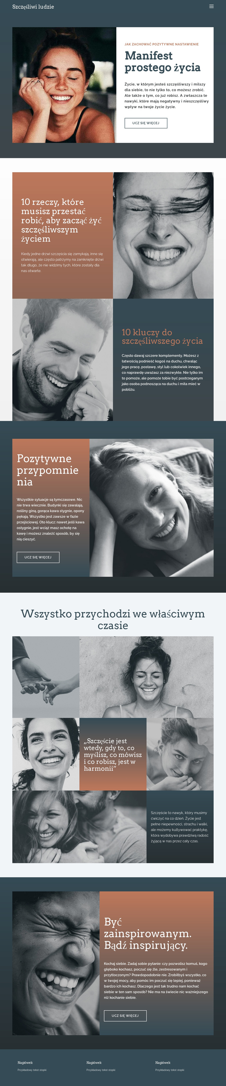 Proste życie Motyw WordPress