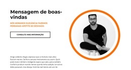 A Cabeça Dá As Boas-Vindas - Construtor De Sites Moderno