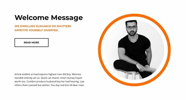 Head welcomes Squarespace Template Alternative