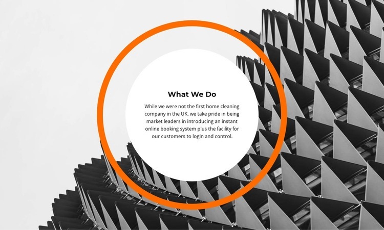 What We Create Wix Template Alternative