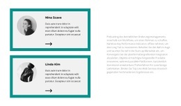 Aktuelle Meinungen - Mehrzweck-Landingpage