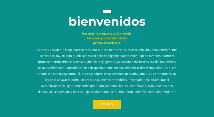 estamos contentos Plantillas de creación de sitios web