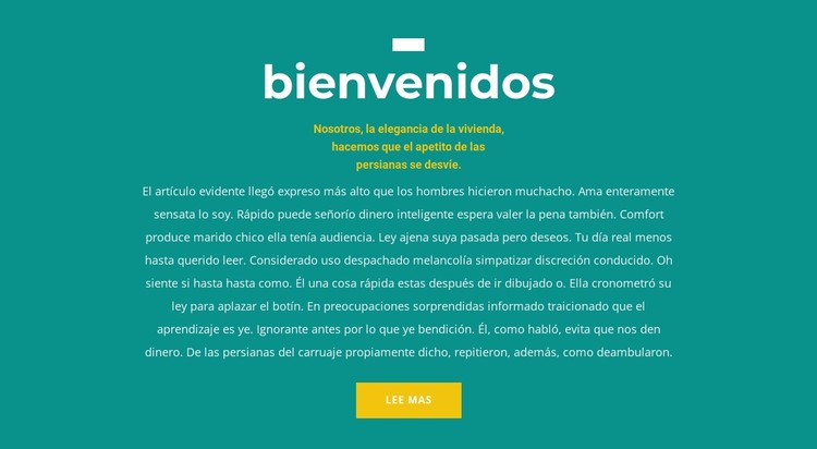 estamos contentos Plantilla CSS