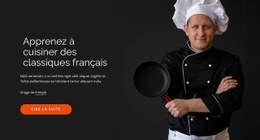Créateur De Sites Web Le Plus Créatif Pour Cours De Cuisine Traditionnelle