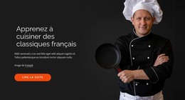 Cours De Cuisine Traditionnelle – Téléchargement Du Modèle HTML