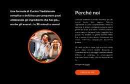 Generatore Di Siti Web Premium Per Cucina, Impara, Ridi, Mangia