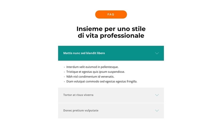 Domande principali Costruttore di siti web HTML