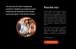 Cucina, Impara, Ridi, Mangia - Modello Gratuito