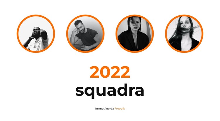 Squadra reale Modello HTML