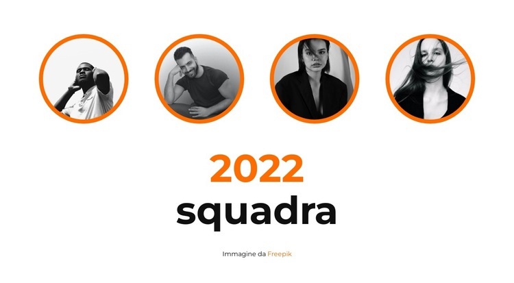 Squadra reale Modello HTML5