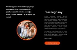 Premium Kreator Stron Internetowych Dla Gotuj, Ucz Się, Śmiej Się, Jedz