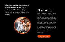 Gotuj, Ucz Się, Śmiej Się, Jedz - Szablon Projektu Strony Internetowej