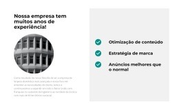 Modelo De Uma Página Mais Criativo Para Começo Do Nosso Projeto