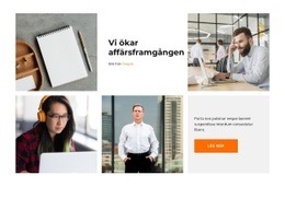 Livet På Kontoret HTML5-Mall