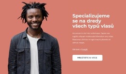 Specializujeme Se Na Dredy – Kreativní Víceúčelová Šablona