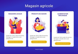 Magasin Farmimg - Modèle De Code HTML