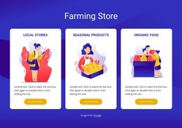 Farmimg Store - Best Homepage Design