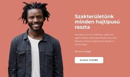 Reszponzív HTML5 A Következőhöz: Szakterületünk A Raszta