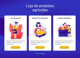 HTML5 Responsivo Para Loja Farmimg