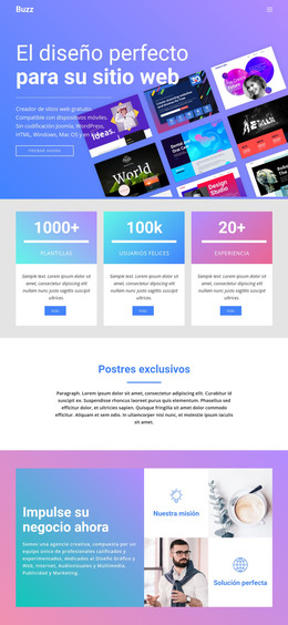 Diseño De Sitios Web Para Empresas: Código De Plantilla HTML