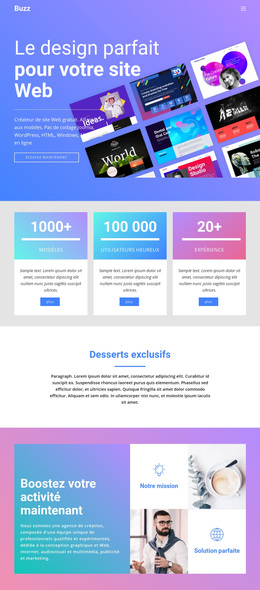 Concevoir Des Sites Web Pour Les Entreprises - Thème WordPress Professionnel Personnalisable