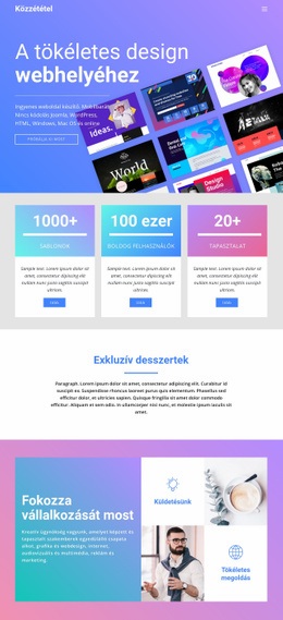 Ingyenes Webdesign Webhelyek Tervezése Üzleti Célokra Számára