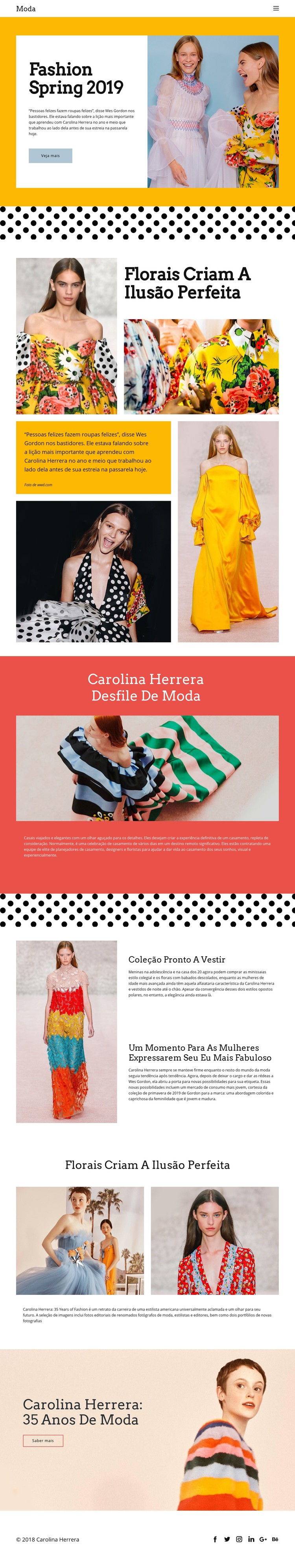 Moda primavera Template CSS