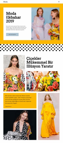 Moda Bahar - Özel Açılış Sayfası