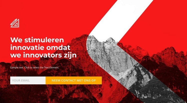 Onze kracht Website Builder-sjablonen