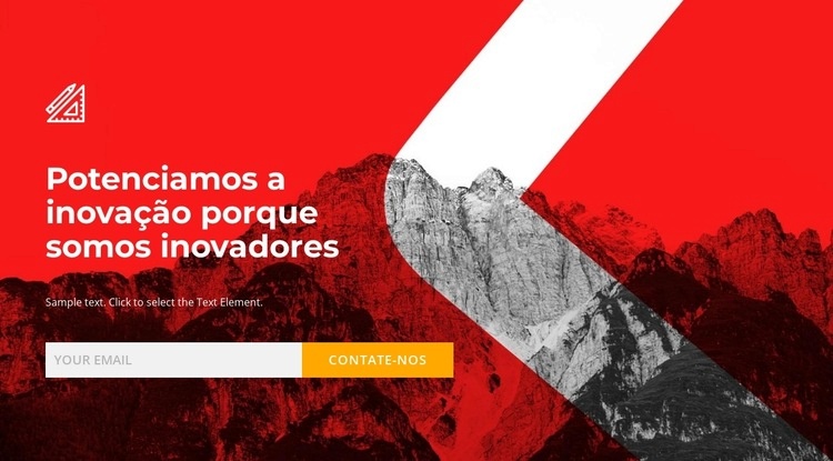 Nossa força Design do site