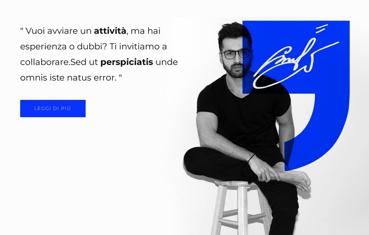 Lavoro fatto Modello CSS