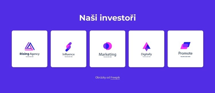 Naši investoři Šablona CSS