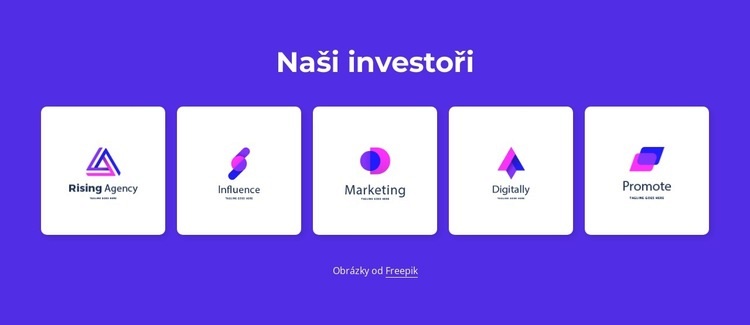 Naši investoři Webový design