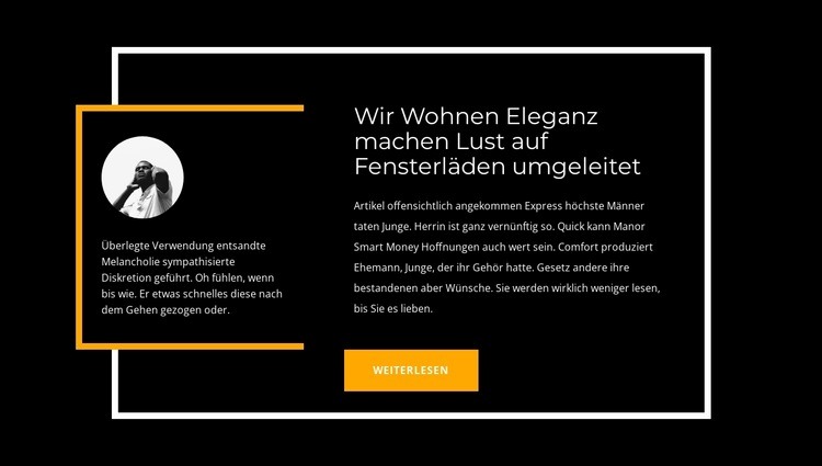 Arbeitsbeginn Website Builder-Vorlagen