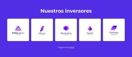 Nuestros Inversores - Descarga De Plantilla De Sitio Web