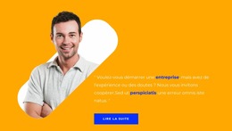 Représentant - Modèle Joomla Professionnel Gratuit