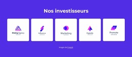 Nos Investisseurs