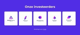 Onze Investeerders