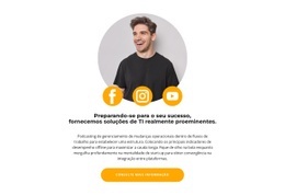 Pesquisa Nas Redes Sociais - Variações De Layout