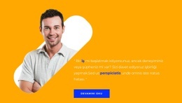 Temsilci - Modern Tek Sayfalık Şablon