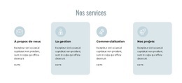 Gestion Et Commercialisation - Modèles De Sites Web