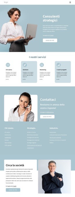 Consulenti Strategici - Website Creator HTML